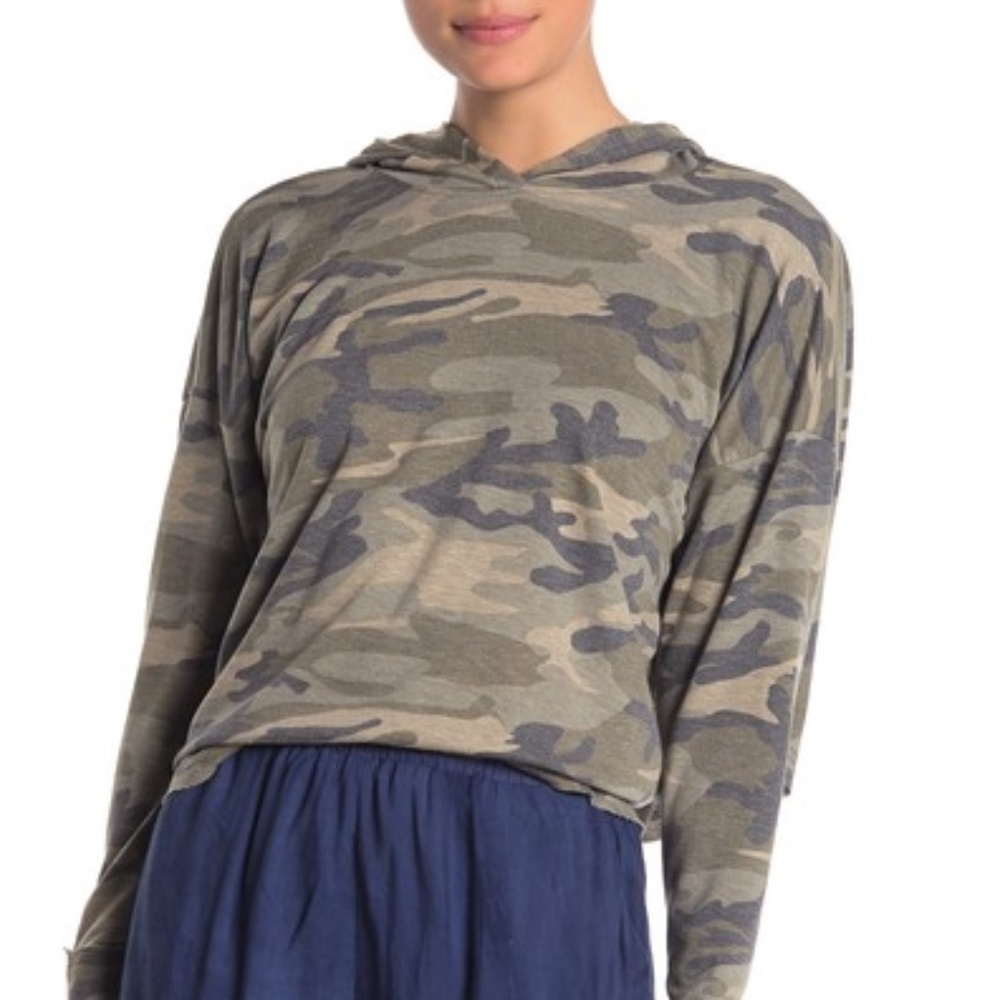 Camo Hoodie, NWT